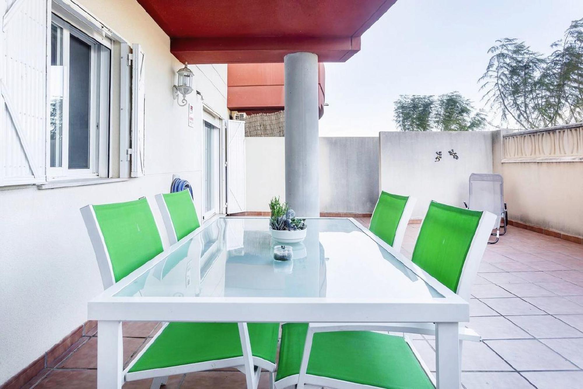 Apartamento con terraza y piscina Canet d'En Berenguer Exterior foto