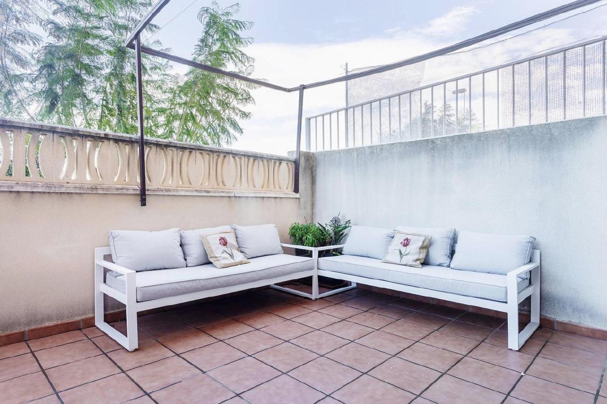 Apartamento con terraza y piscina Canet d'En Berenguer Exterior foto