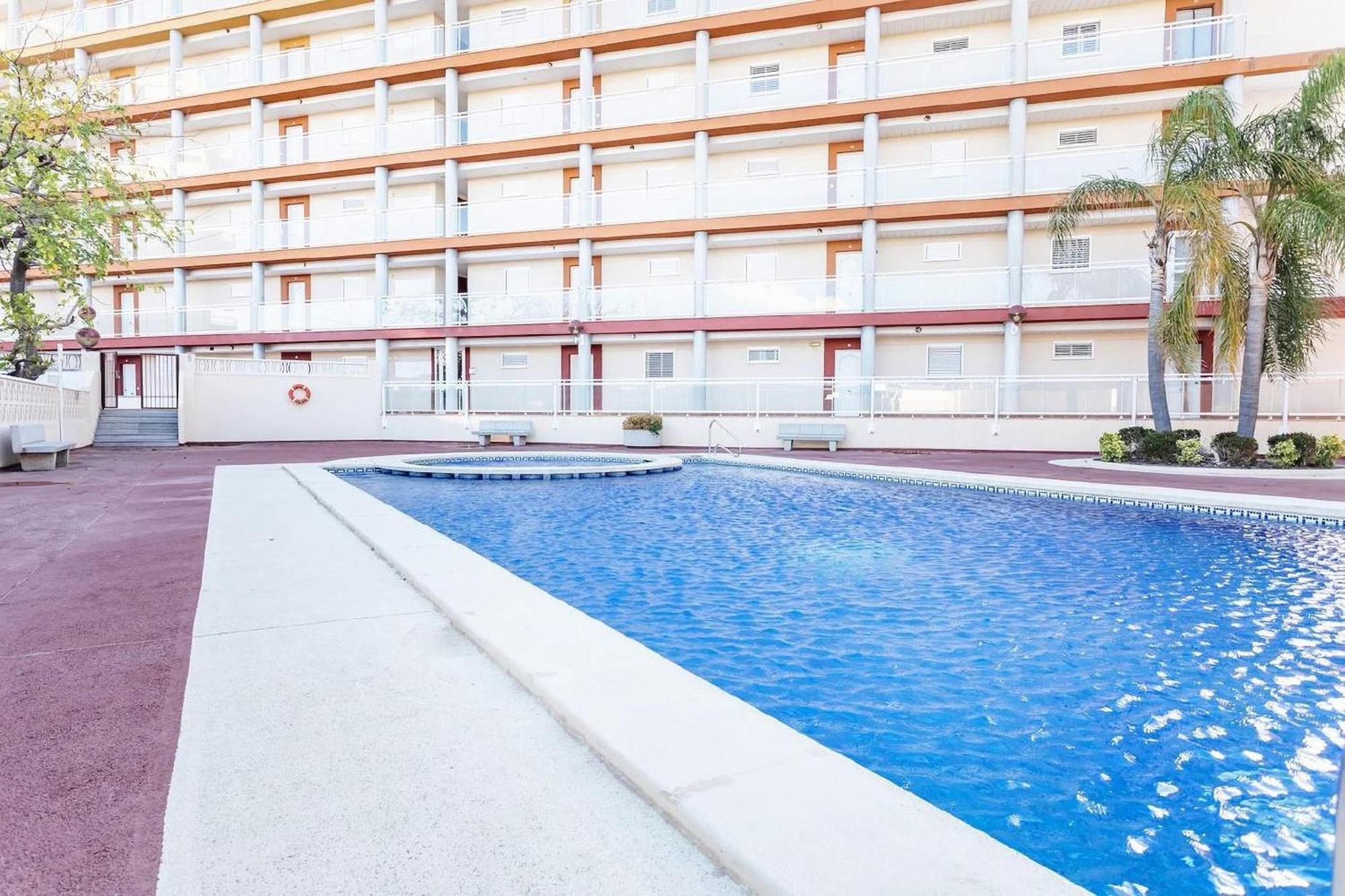 Apartamento con terraza y piscina Canet d'En Berenguer Exterior foto