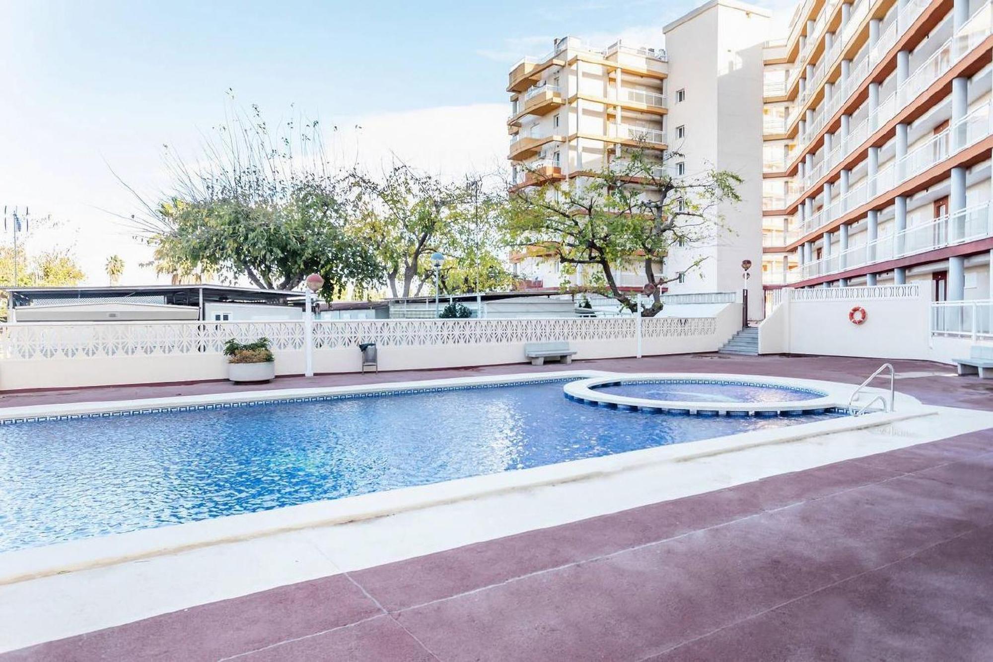 Apartamento con terraza y piscina Canet d'En Berenguer Exterior foto